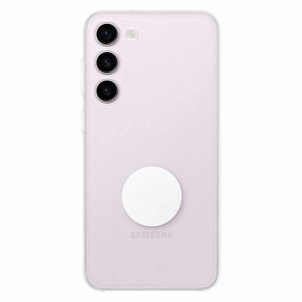 Skaidrus XS916CTE prietaisų dėklas Samsung Galaxy S23 Plus, skaidrus