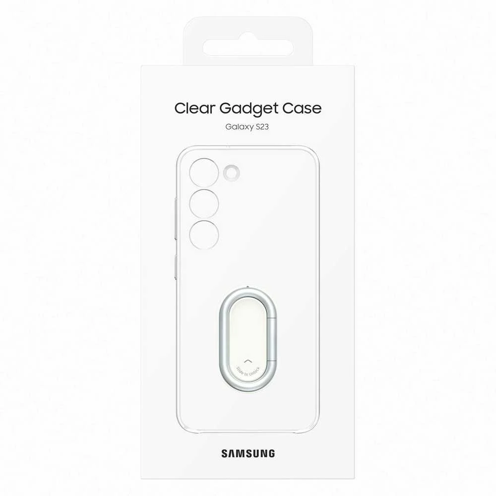 Skaidrus XS911CTE prietaisų dėklas Samsung Galaxy S23, skaidrus