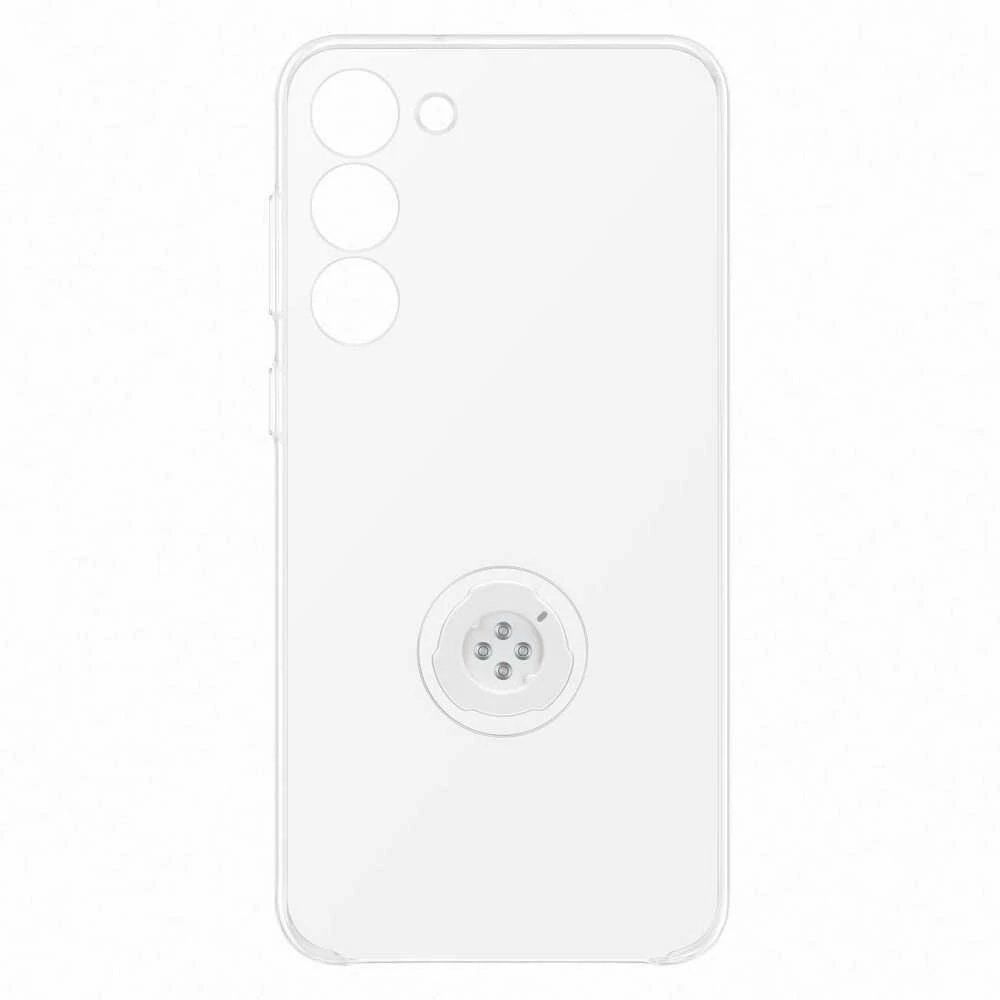 Skaidrus XS916CTE prietaisų dėklas Samsung Galaxy S23 Plus, skaidrus
