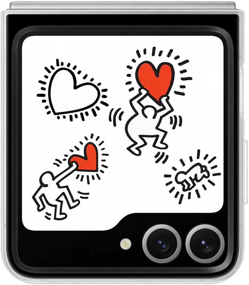 ZF741CTEGWW Flipsuit dėklas Samsung Galaxy Flip6 (skaidrus)