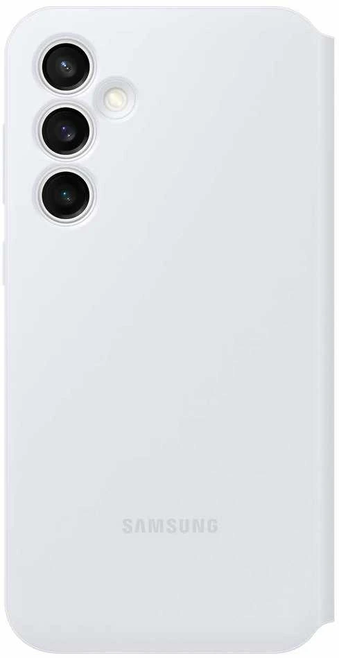 ZS711CWE Smart View piniginės dėklas Samsung Galaxy S23 FE, Baltas