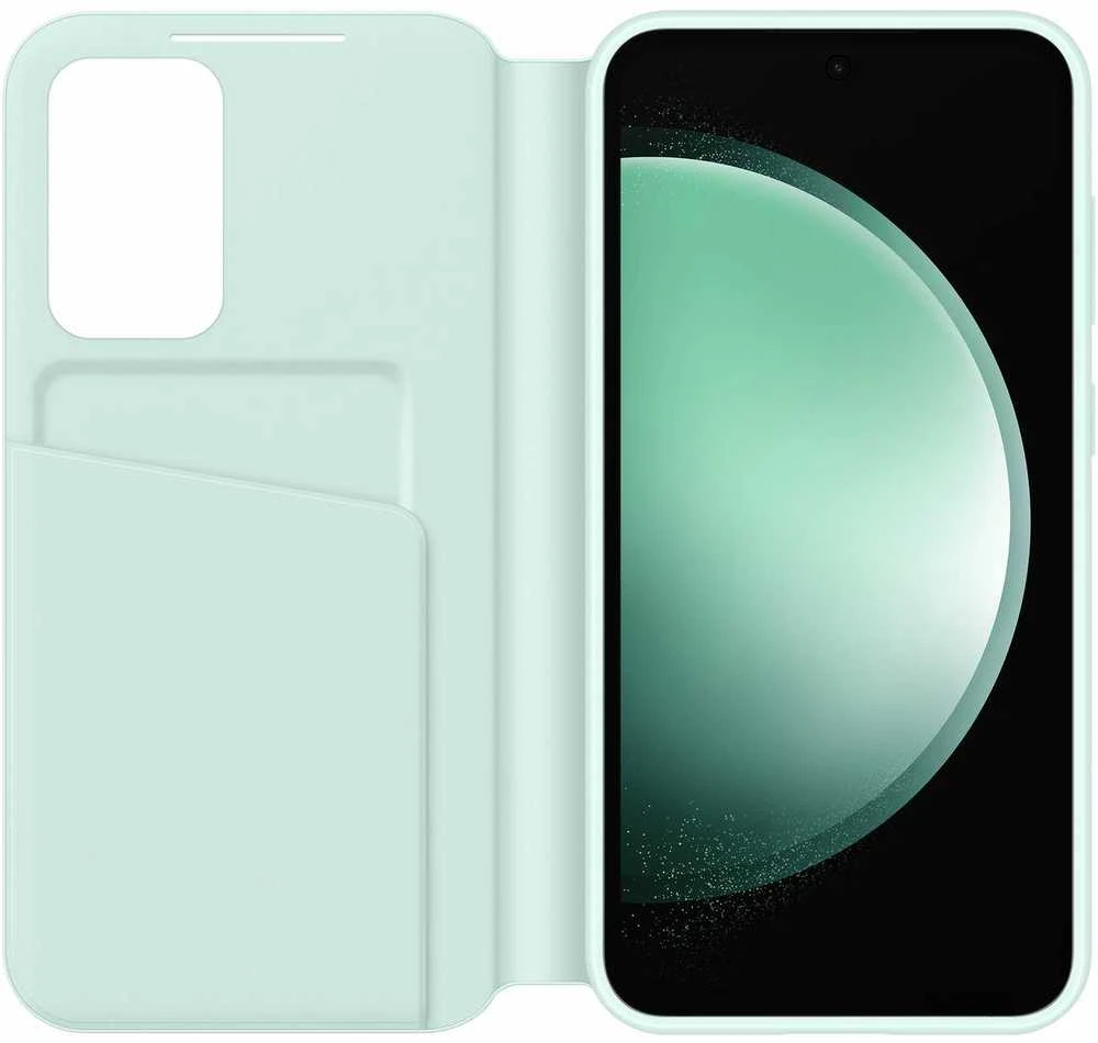 ZS711CME Smart View piniginės dėklas Samsung Galaxy S23 FE, Mint