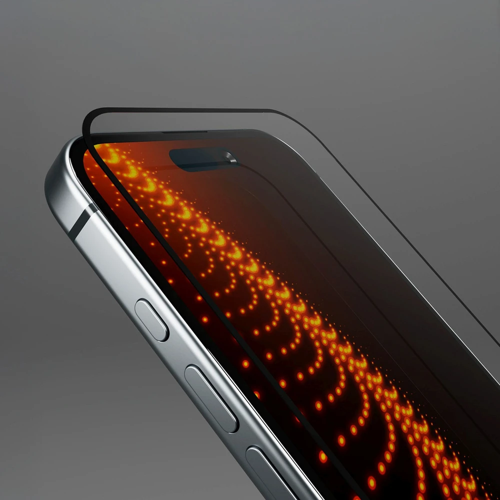SBS D3O grūdintas stiklas iPhone 13/13 Pro/14/16e/17e su aplikatoriumi