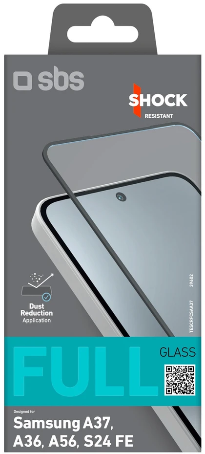 SBS pilnai dengiantis grūdintas stiklas, skirtas „Samsung Galaxy A37“