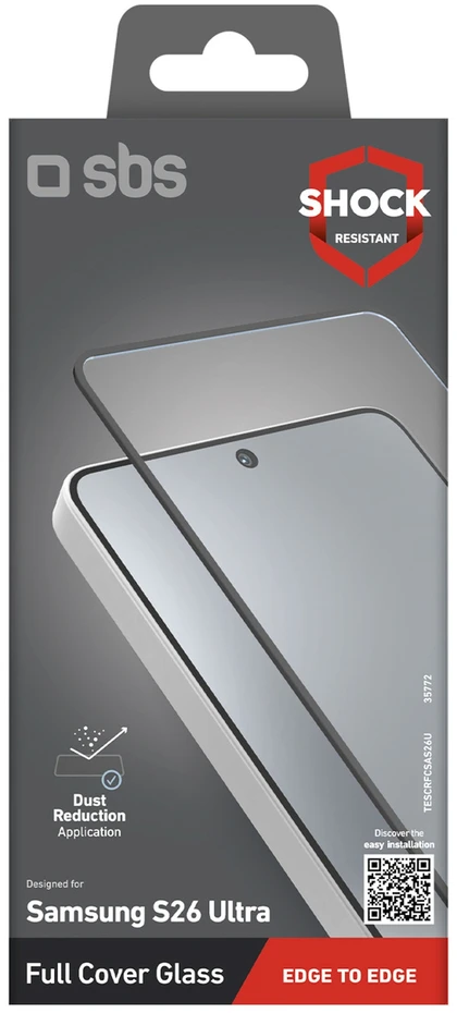 SBS Full Cover Apsauginis stiklas skirtas Samsung Galaxy S26 Ultra
