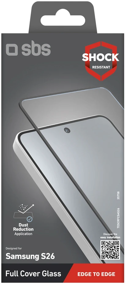 SBS Full Cover Apsauginis stiklas skirtas Samsung Galaxy S26