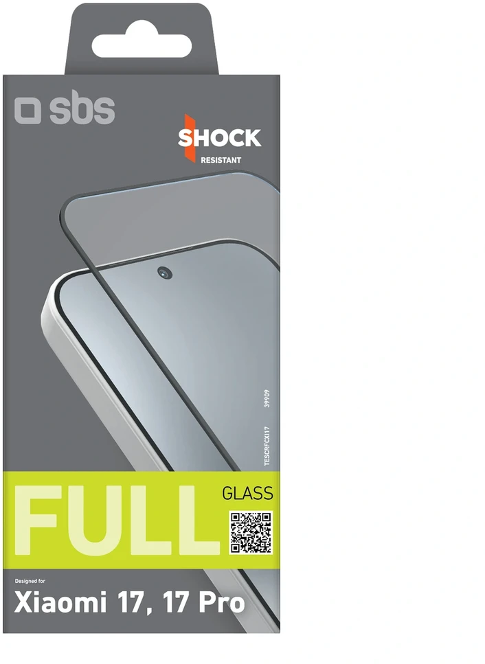 SBS Full Cover Apsauginis stiklas skirtas Xiaomi 17/17Pro