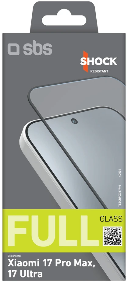 SBS Full Cover Apsauginis stiklas skirtas Xiaomi 17 Pro Max