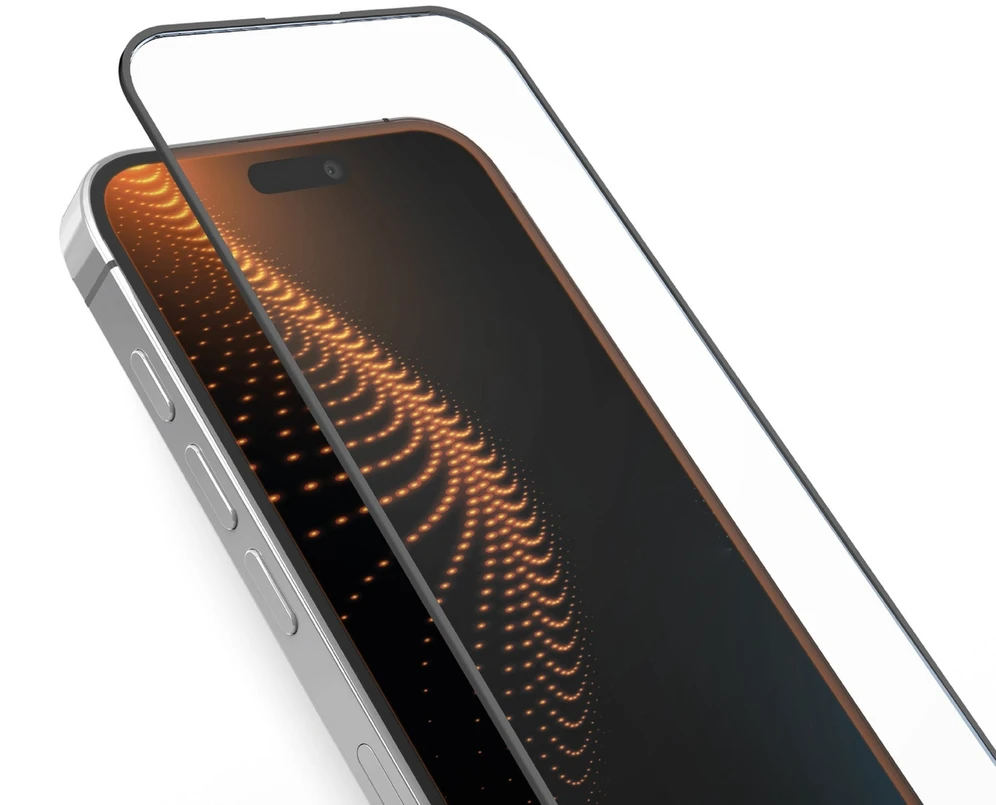 SBS D3O Apsauginis stiklas with Frame Apple iPhone 14 Pro Max