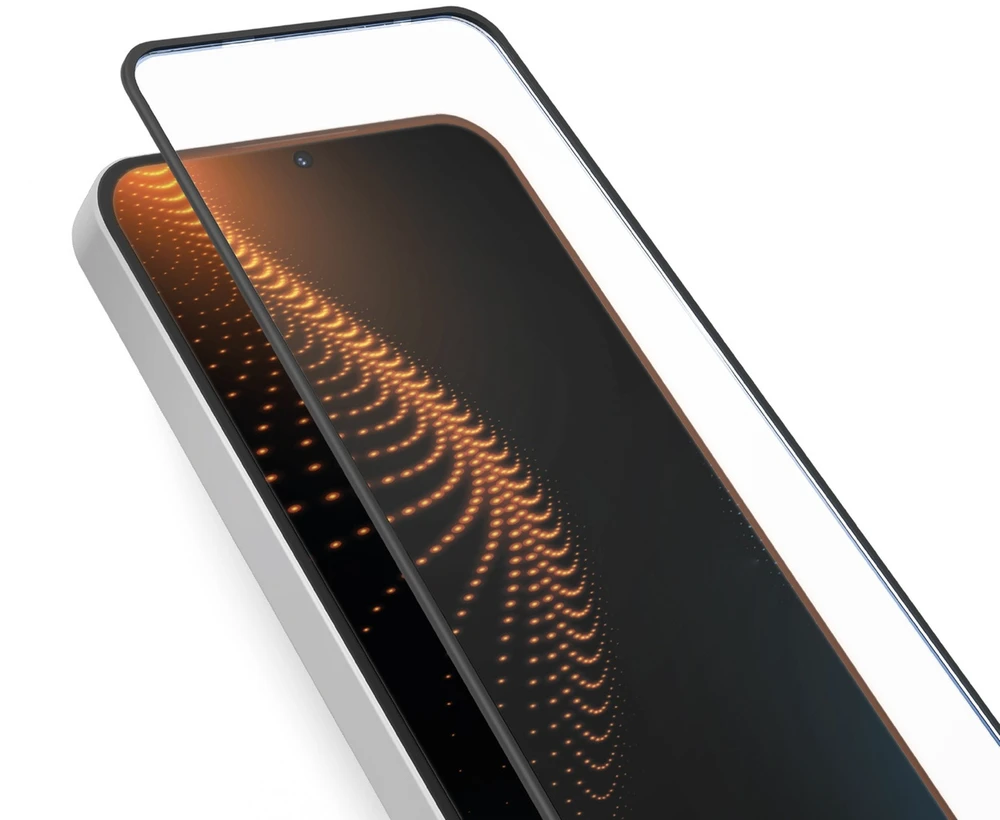 SBS Apsauginis stiklas D3O with frame Samsung Galaxy A35 / A55