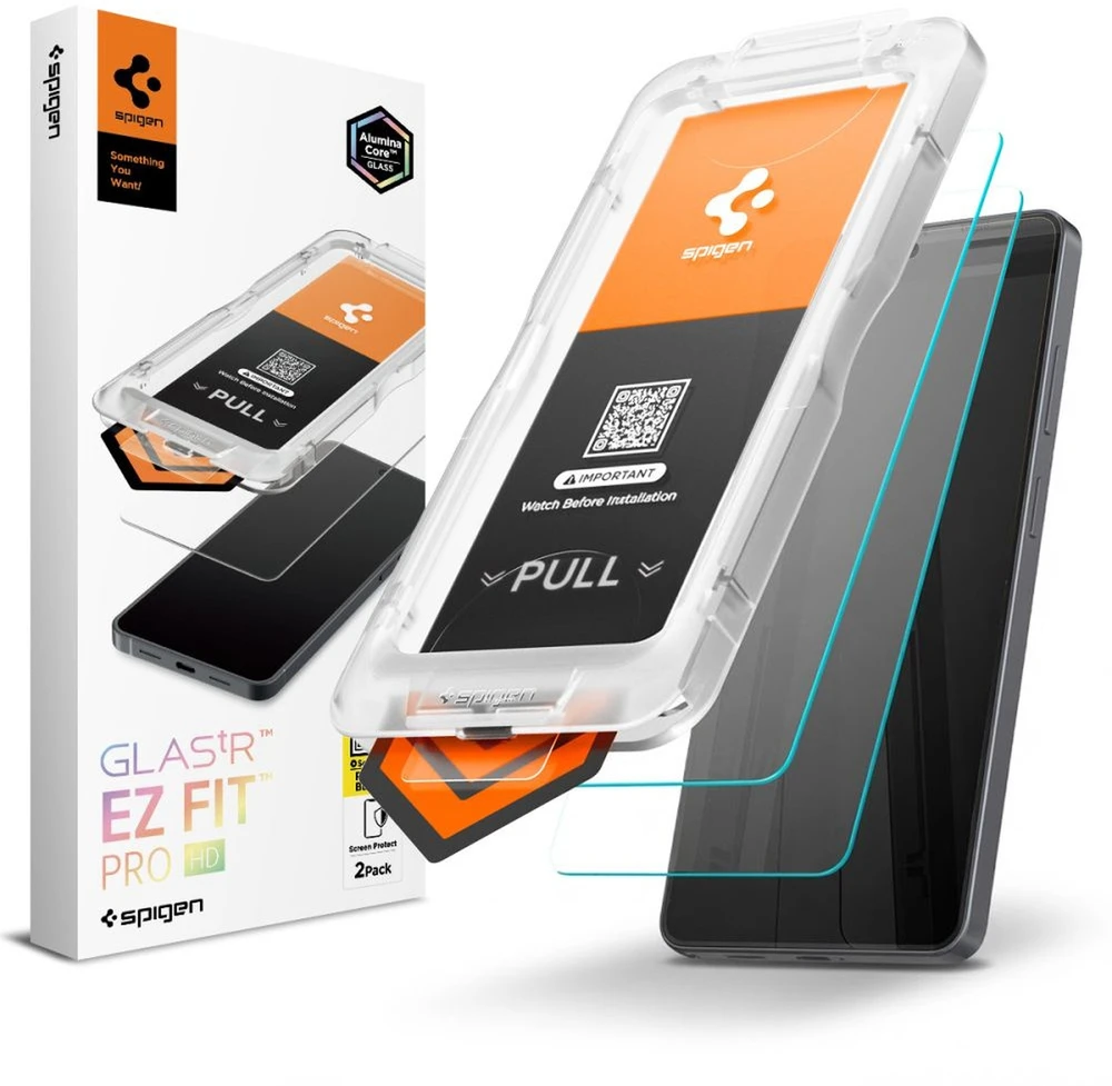 Spigen Glas.Tr Ez Fit Pro HD Apsauginis stiklas 2-pack skirtas Samsung Galaxy S26 Ultra