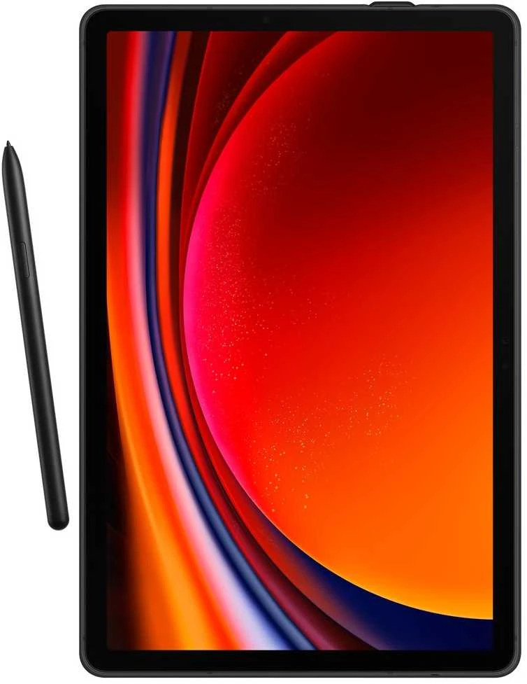 Samsung Galaxy Tab S9/S9 FE Smart Book Cover Juodas