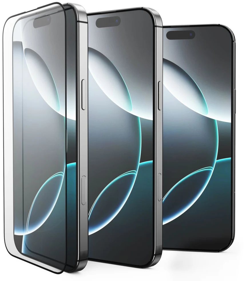 Spigen Tech-Protect Glass Fit +2 vnt. apsauginis stiklas for Xiaomi Redmi Note 14 4G / 5G – juodos spalvos