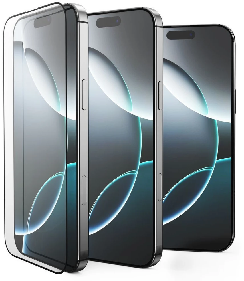 Apsauginis stiklas Tech-Protect GLASS FIT+ 2-pack Xiaomi Redmi Note 15 Pro 5G juodos spalvos