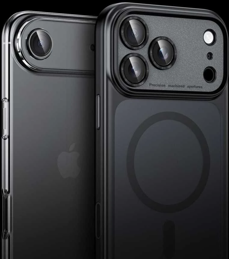 „Tech-Protect Camring Fit+“ kameros dėklas, skirtas „iPhone 14 Pro / Max / 15 Pro / Max / 16 Pro / Max / 17 Pro / Max“ – Sidabrinis