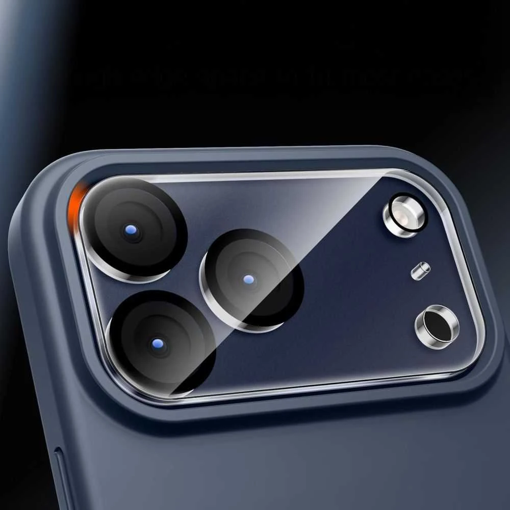 „Tech-Protect Cam Fit+“ kameros dėklas, skirtas „iPhone 17 Pro Max“ – skaidrus