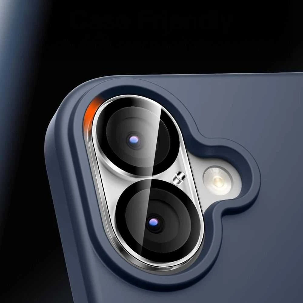 „Tech-Protect Cam Fit+“ kameros dėklas, skirtas „iPhone 17“ – skaidrus