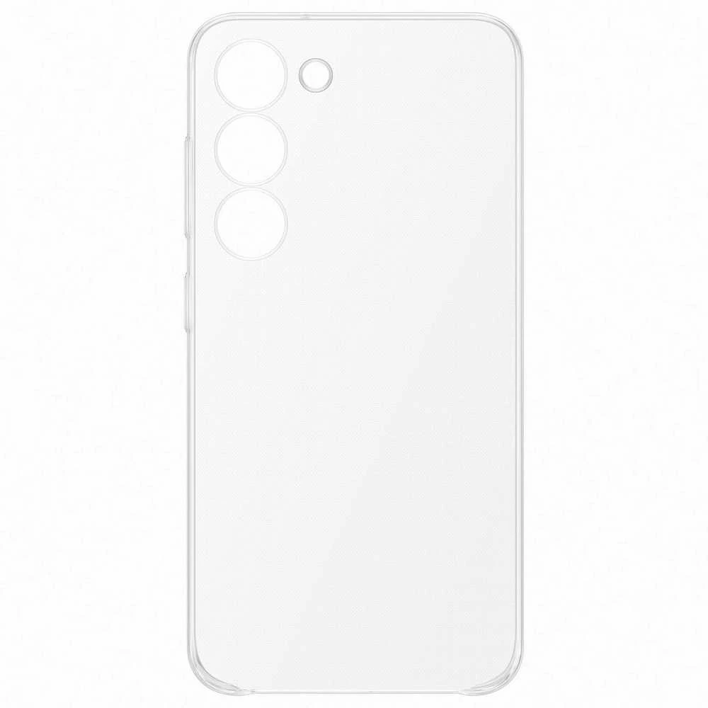 Dėklas „Samsung Galaxy S23“ skaidrus dangtelis, skaidrus