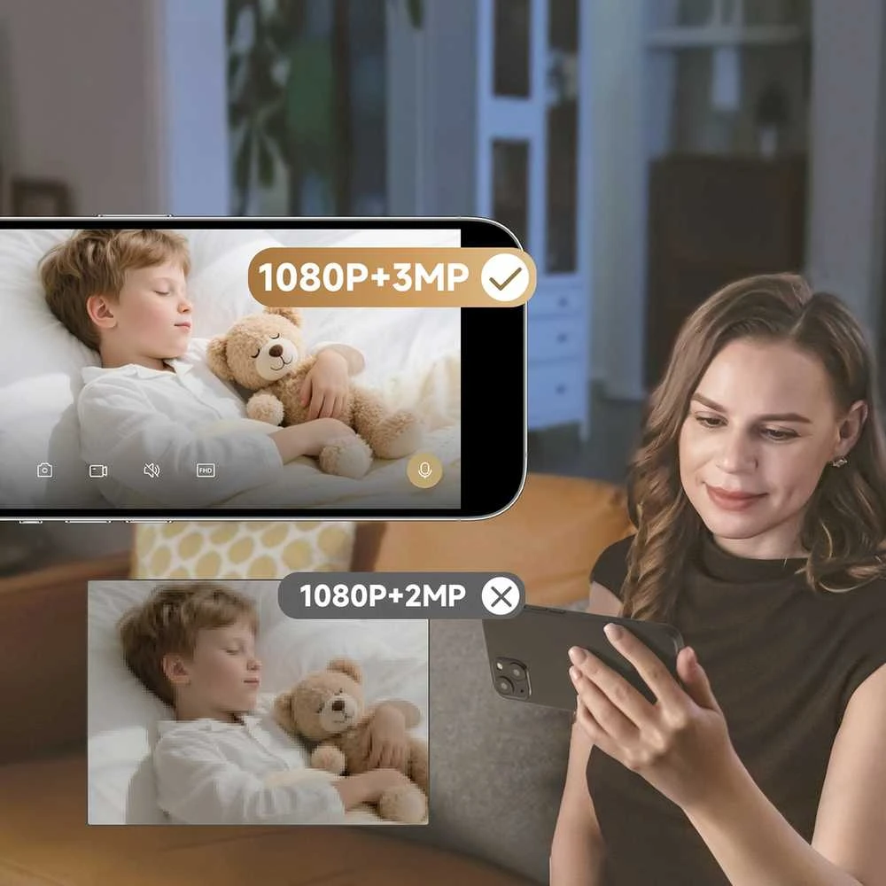 Dreame Navo Care SE 1 Incam indoor camera – baltos spalvos