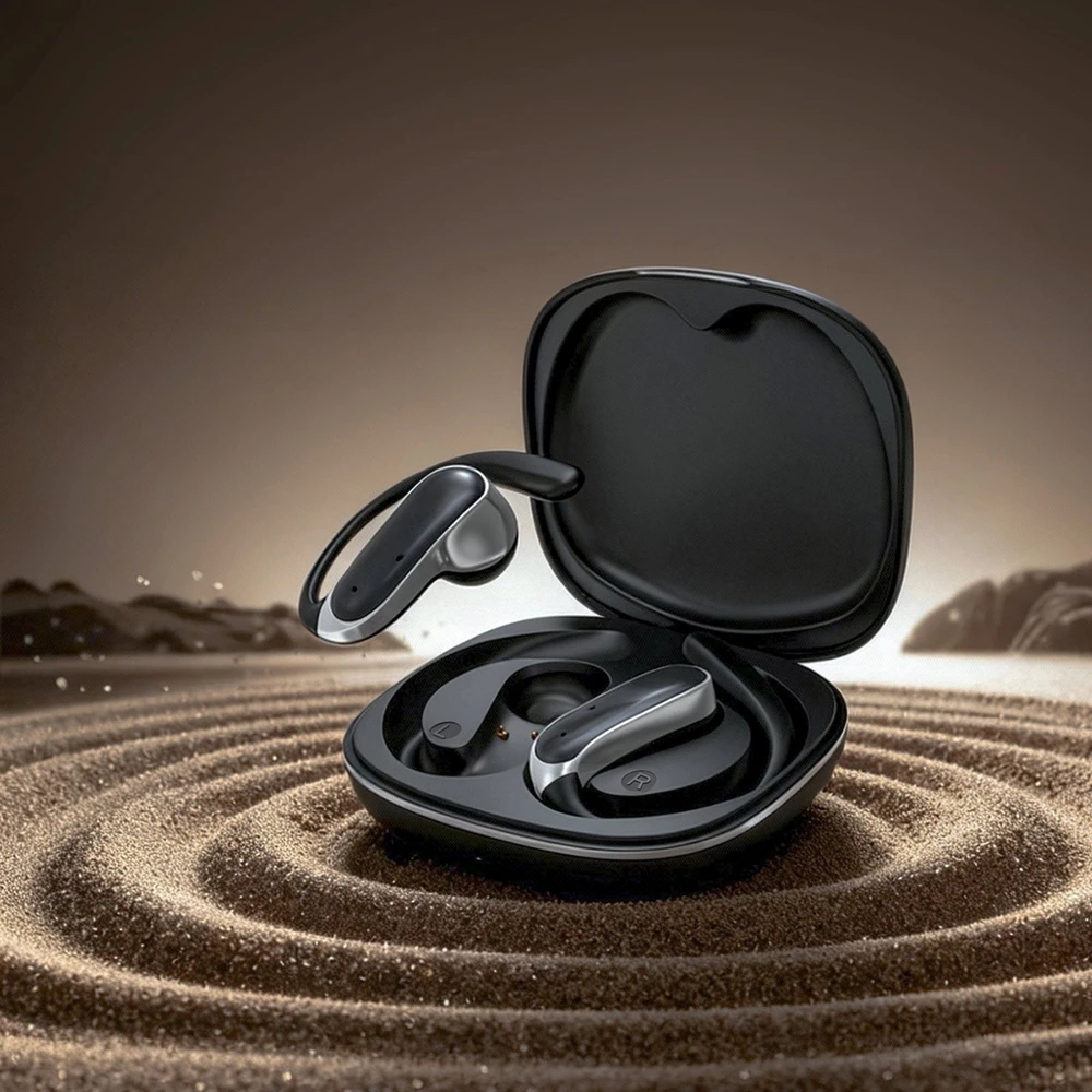 Dudao U17Z Bluetooth 5.3 OWS Ausinės with Ear Hooks - Juodas