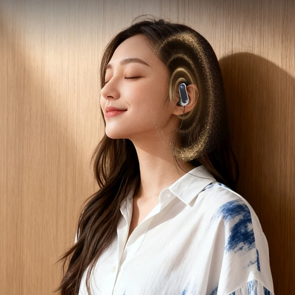 Dudao U17Z Bluetooth 5.3 OWS Ausinės with Ear Hooks - Juodas