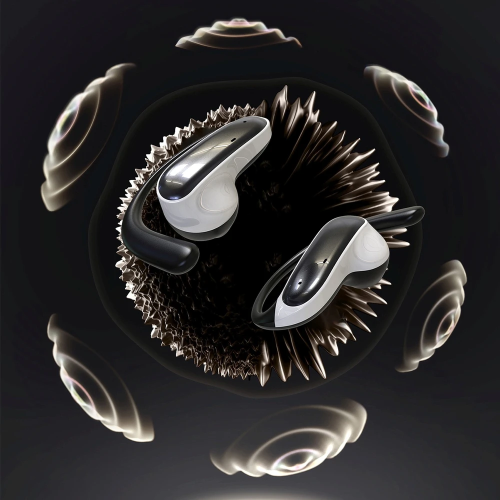 Dudao U17Z Bluetooth 5.3 OWS Ausinės with Ear Hooks - Juodas