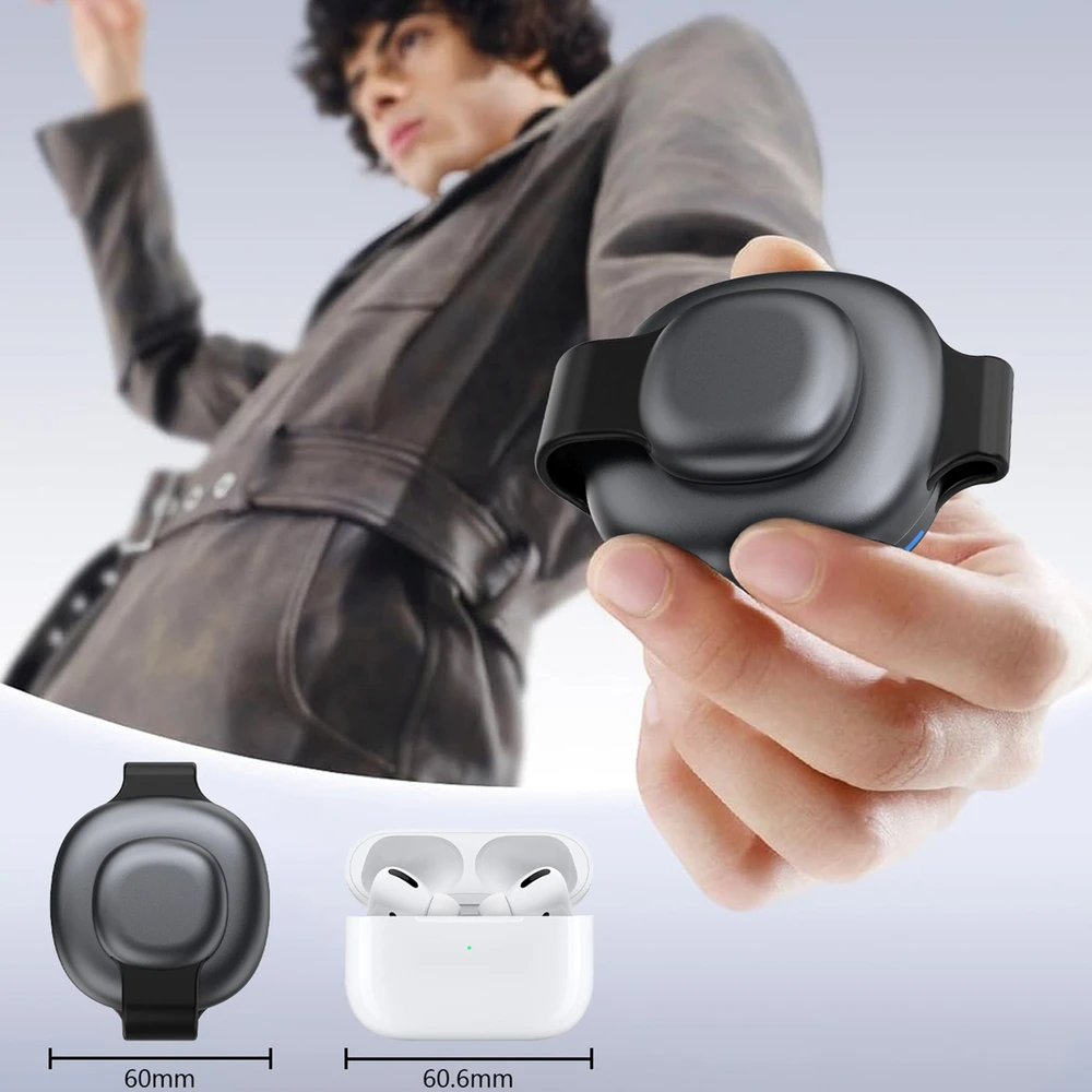 Dudao A11S 3-in-1 Wireless Charger Compatible with MagSafe Išmanusis telefonas Išmanusis laikrodis Headphones - Juodas
