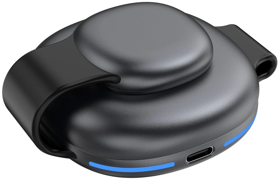 Dudao A11S 3-in-1 Wireless Charger Compatible with MagSafe Išmanusis telefonas Išmanusis laikrodis Headphones - Juodas