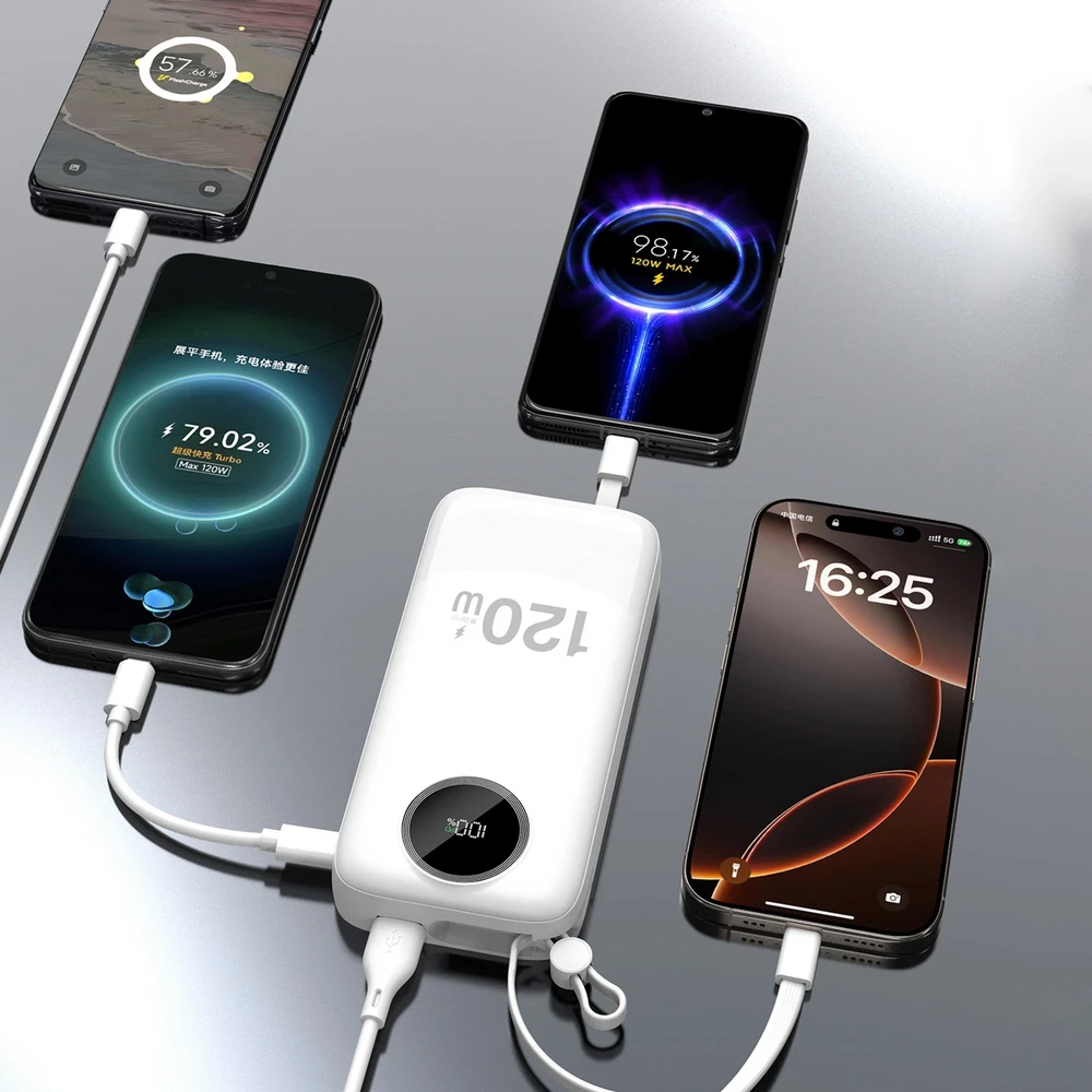 Dudao A27 MaxC 35W laidinis įkroviklis + USB-C kabelis – baltos spalvos