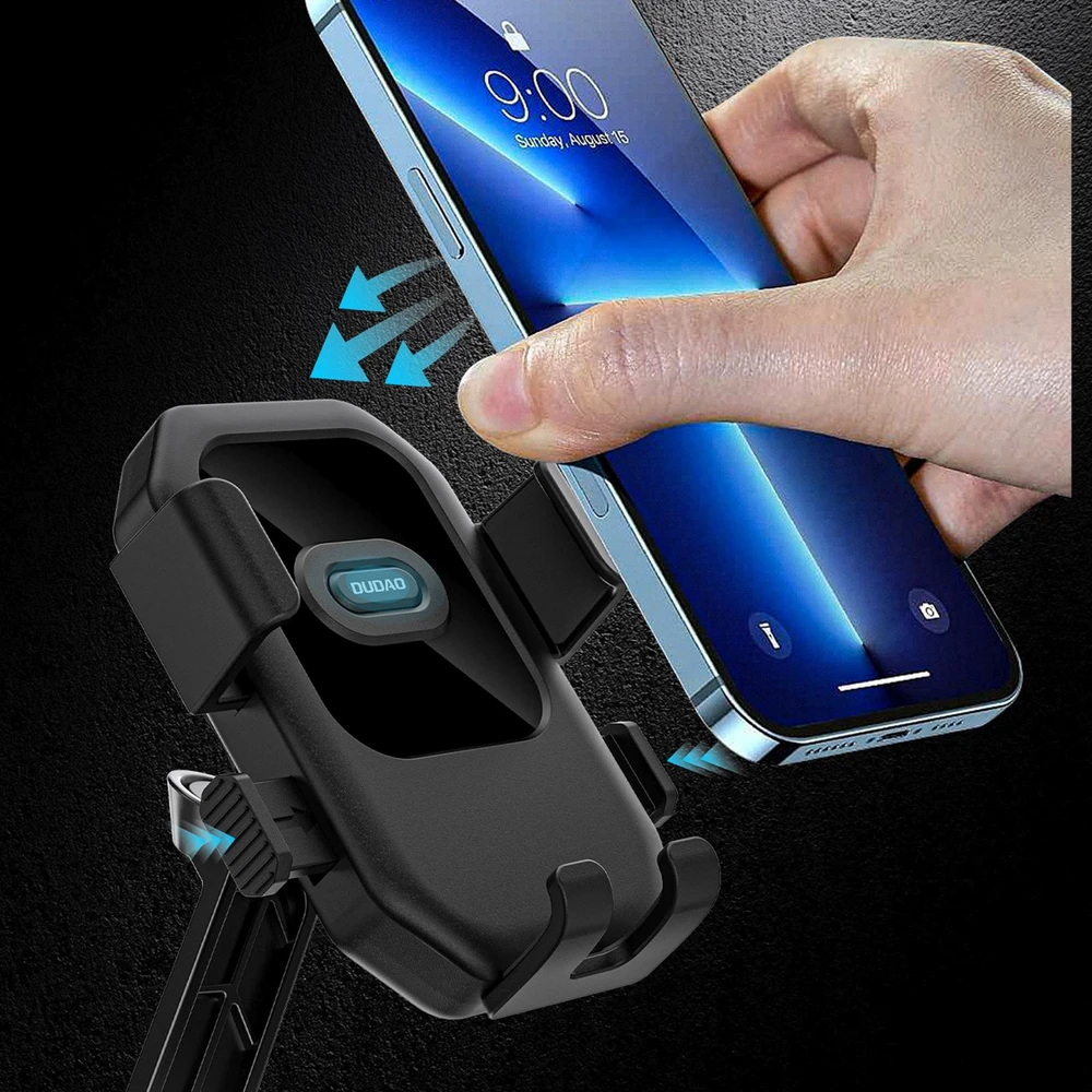 Dudao F7+ holder for bike, motorcycle, scooter - juodas