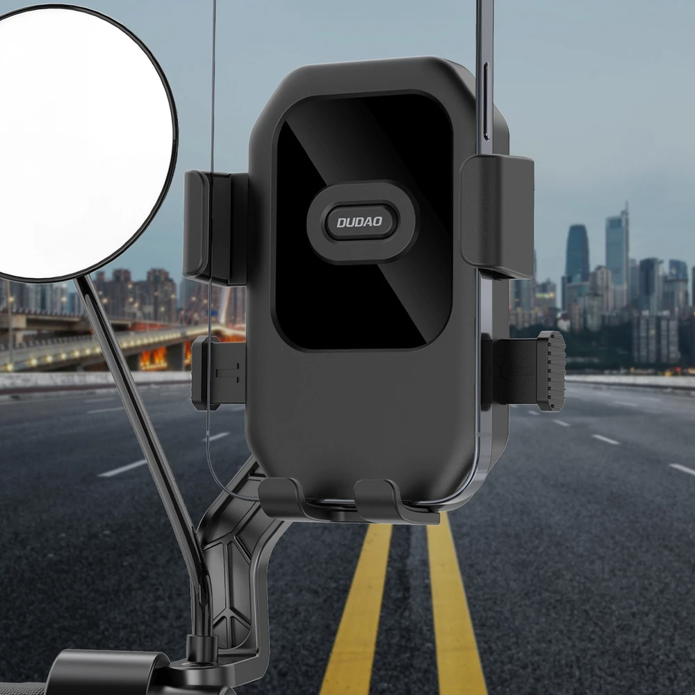 Dudao F7+ holder for bike, motorcycle, scooter - juodas