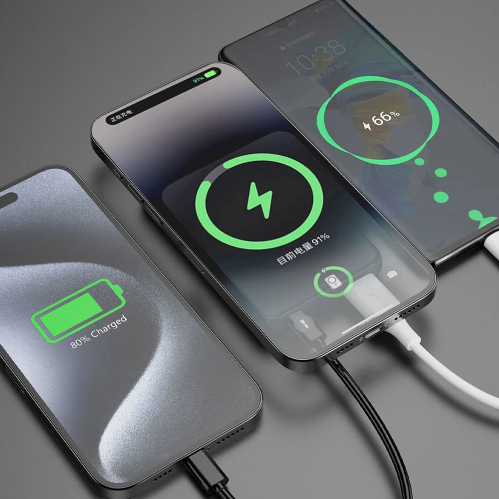 Dudao K14S magnetinė išorinė baterija 20W 5000mAh 1x USB-A 1x USB-C - Juodas