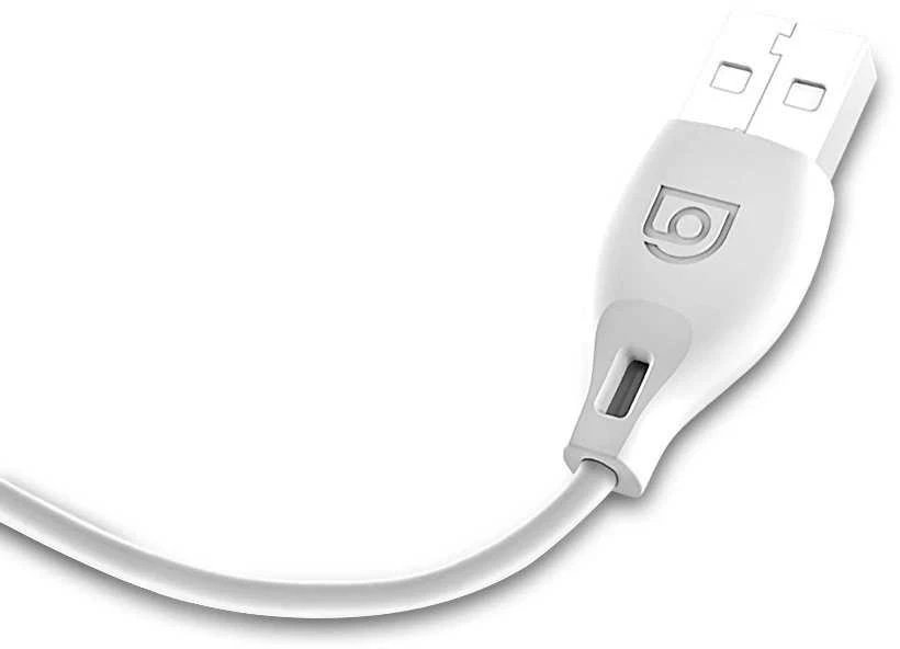 Dudao USB C tipo 2.1A 1 m ilgio baltas kabelis (L4T 1 m ilgio baltas)
