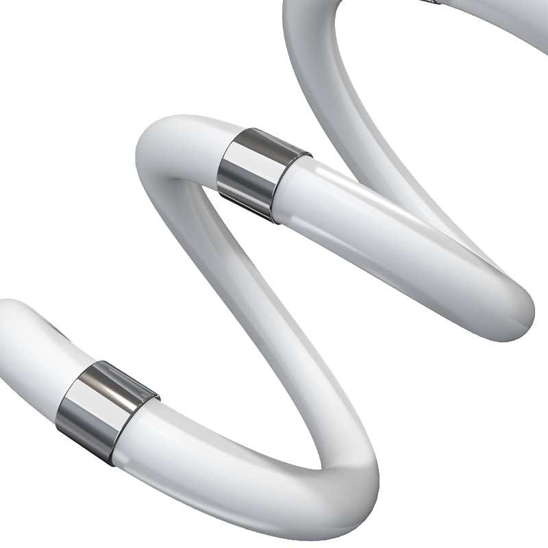 "Dudao" magnetinis magnetinis USB - micro USB kabelis 5 A 1 m šviesiai pilkos spalvos (L1xsM šviesiai pilka)