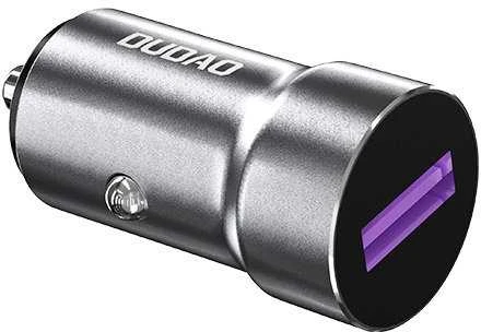 Įkroviklis automobilinis Dudao R4Pro (1xUSB; 5A; 22,5W) pilkas