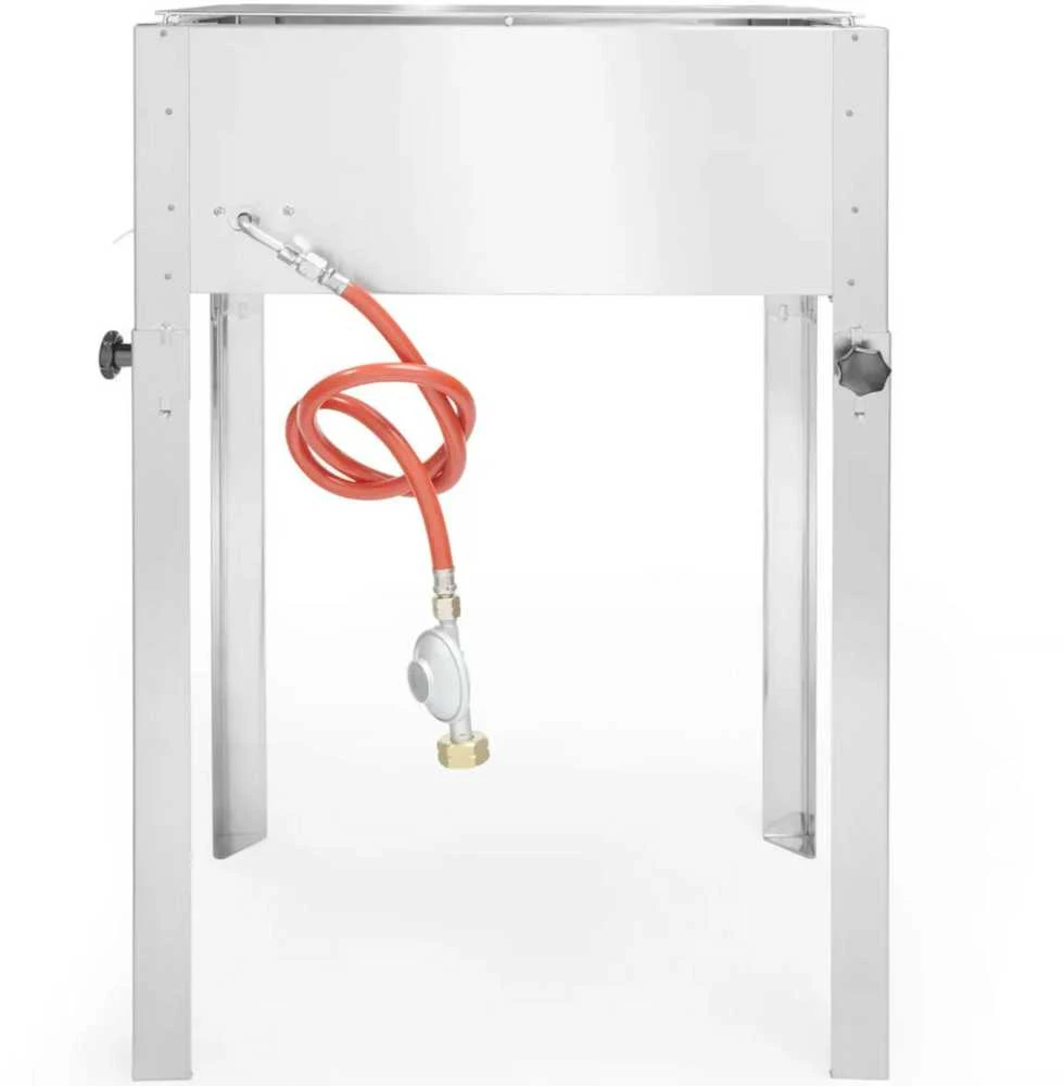 Dujinė kepsninė su keptuve „Grilis Master Mini“ 340x540x(A)840 mm 5,8 kW - Hendi 154700