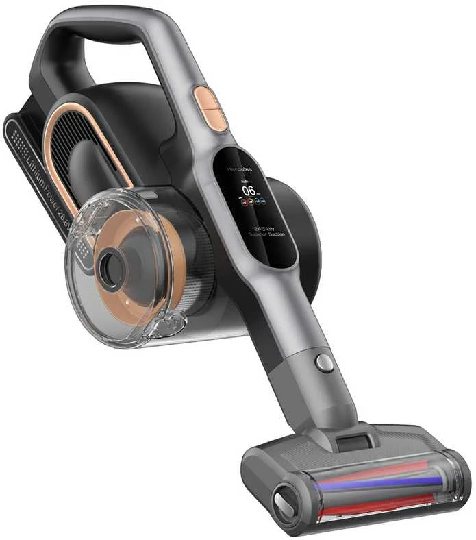 Dulkių siurblys Jimmy H10 Pro Cordless, Pilkos spalvos