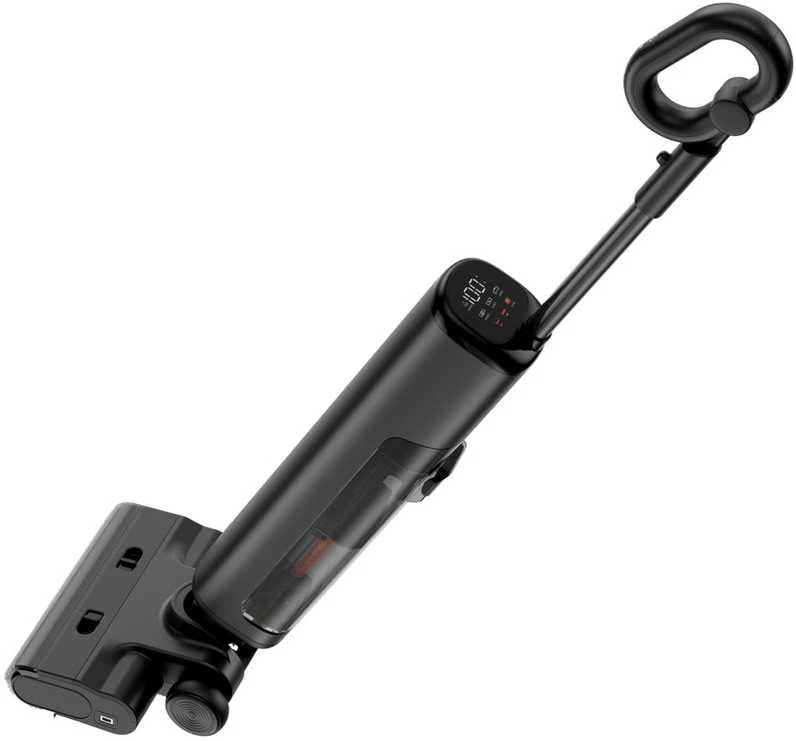 UWANT D600 vertikalus dulkių siurblys su šlapio ir sauso valymo funkcija - juodas