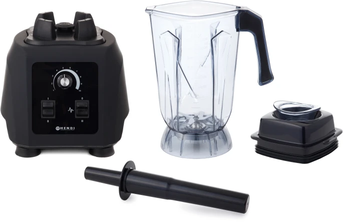 Elektrinė plakiklis mikser gastronomiczny 1500W 2,5L - Hendi 230718