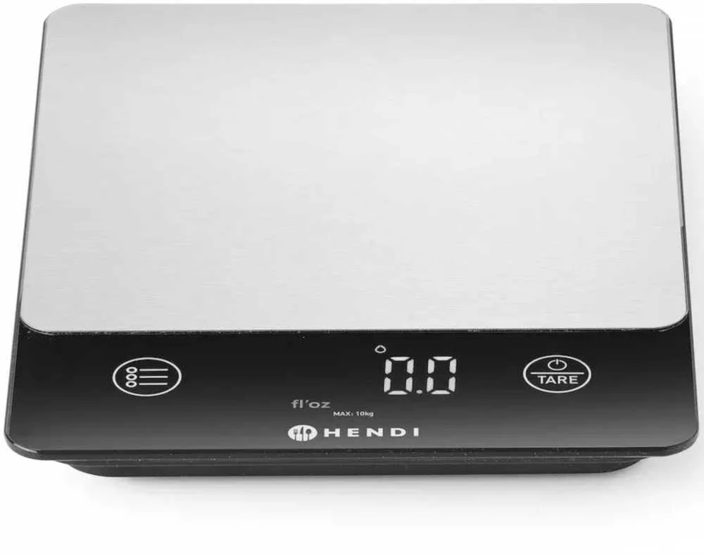 Elektroninės virtuvinės svarstyklės 10 000 g / 1 g - Hendi 580028
