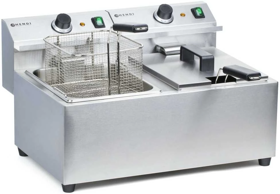 „Mastercook“ maitinimo gruzdintuvė 7kW 230V 2 x 8L - Hendi 207307