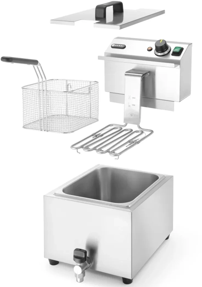 Gruzdintuvė su kranem Profi Line 230V 3.5kW 8L - Hendi 209202
