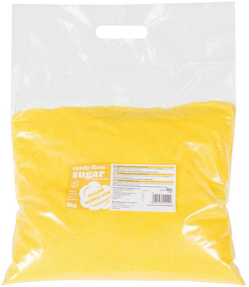 Geltonas cukrus cukraus vatai 5kg pakuotė