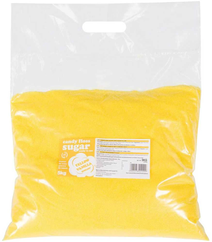Geltonas cukrus cukraus vatai 5kg pakuotė