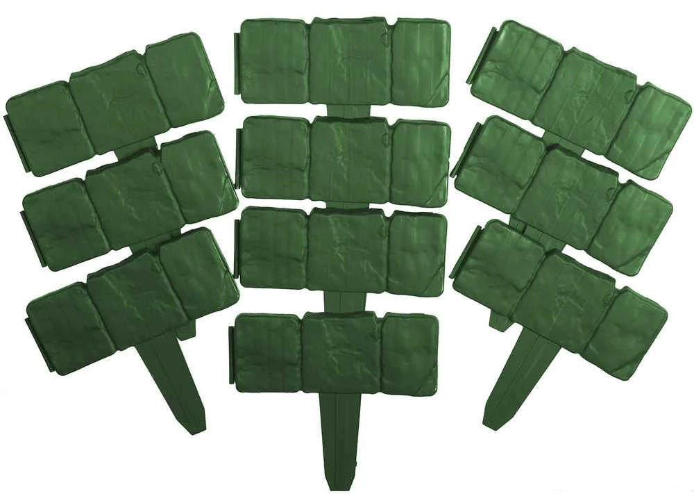 Gsg24 Palisade vejos apvadu imitacinis akmuo STONE 2,5 m - žalias