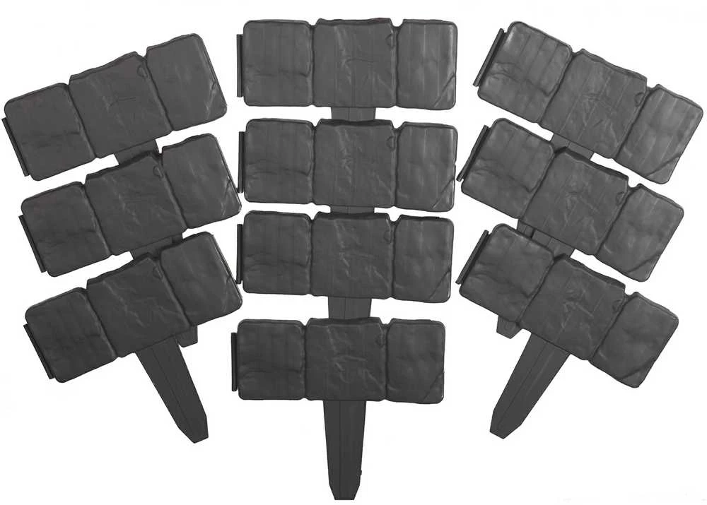 Gsg24 Palisade vejos apvadu imitacinis akmuo STONE 2,5m - pilkas