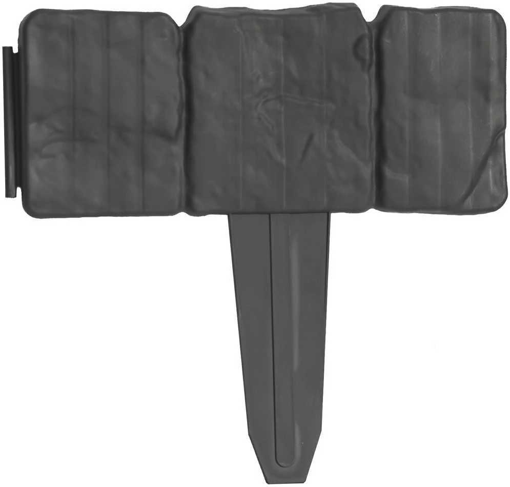 Gsg24 Palisade vejos apvadu imitacinis akmuo STONE 2,5m - pilkas
