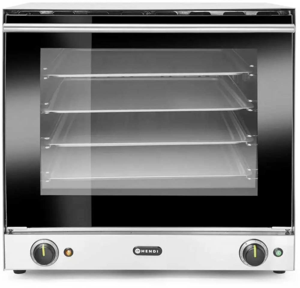 Konvekcinė orkaitė elektrinis H90 4 padėklai 438x315mm Hendi 227060