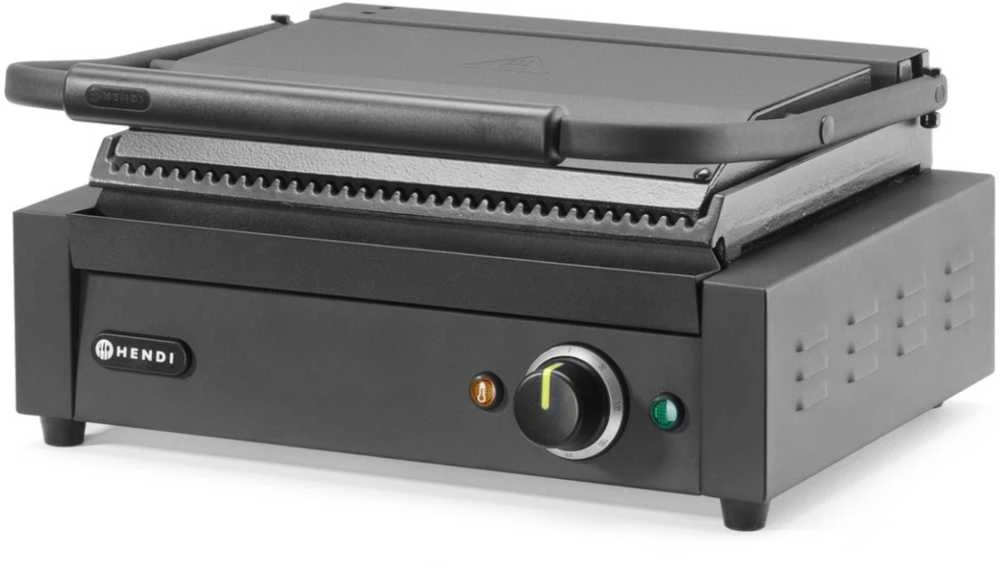 Hendi Elektrinis kontaktinis griovelis su grioveliais 340x235 mm 2200 W