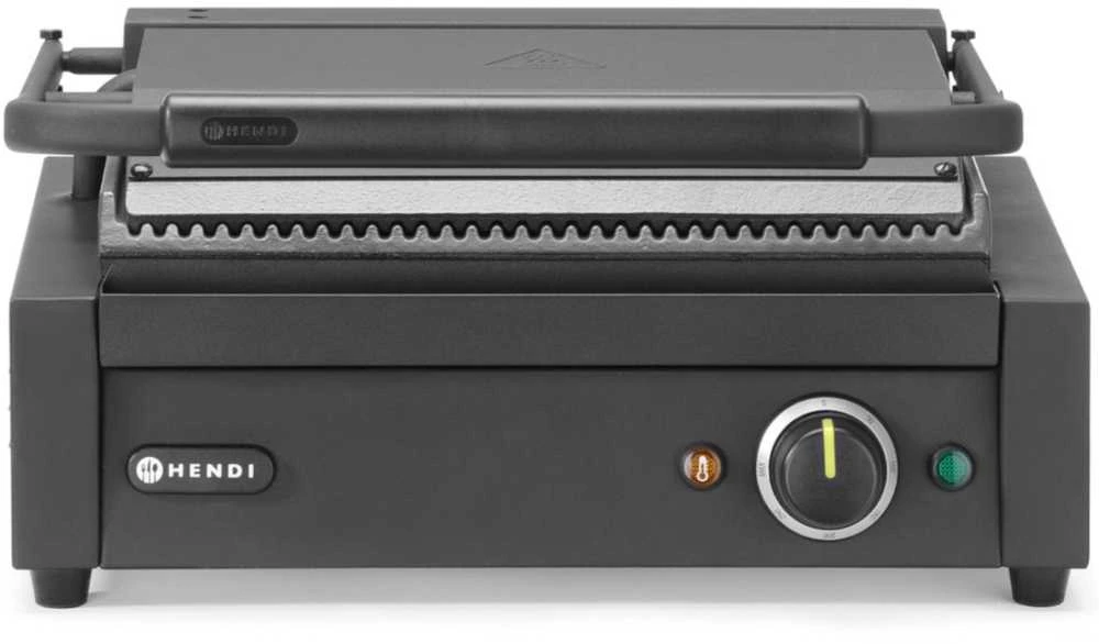 Hendi Elektrinis kontaktinis griovelis su grioveliais 340x235 mm 2200 W